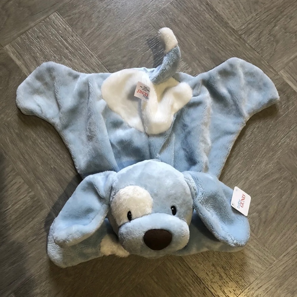 Baby Gund security lovey blanket Spunky dog plush soft